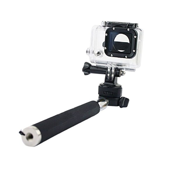 Fimtech Tüm Aksiyon Kameralara Uyumlu Metal Monopod - Tripod Adaptörü