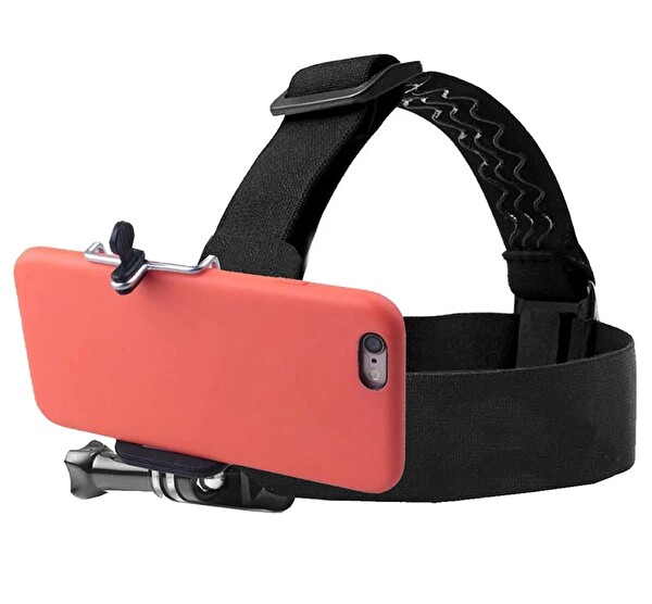 Fimtech Cep Telefonu Uyumlu Kafa Bandı Vlog Video Çekim Seti Phone Holder Head Strap