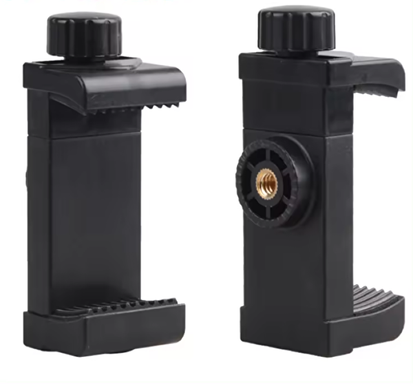 Fimtech Tripod Monopod Selfie Çubuğu İçin Ayarlanabilir Telefon Tutucu Aparat