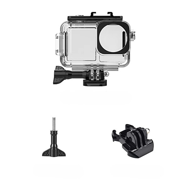 Fimtech Dji Osmo Action 3/4/5 Uyumlu Su Geçirmez Kılıf Housing