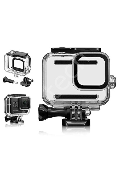 Fimtech Gopro Hero 9 - 10 - 11 Black Uyumlu 40m Su Geçirmez Kap Housing