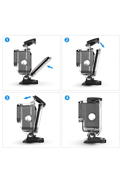 Fimtech Gopro Hero 13 Uyumlu Su Geçirmez Kılıf Su Altı Housing
