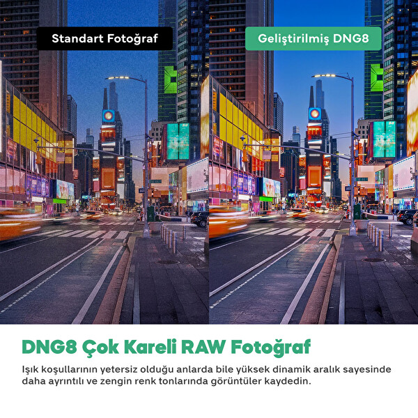 Akaso 360 Standart Combo Aksiyon Kamera 5.7K 360° Video 48MP Sensör 72MP 360° Fotoğraf AI Takip