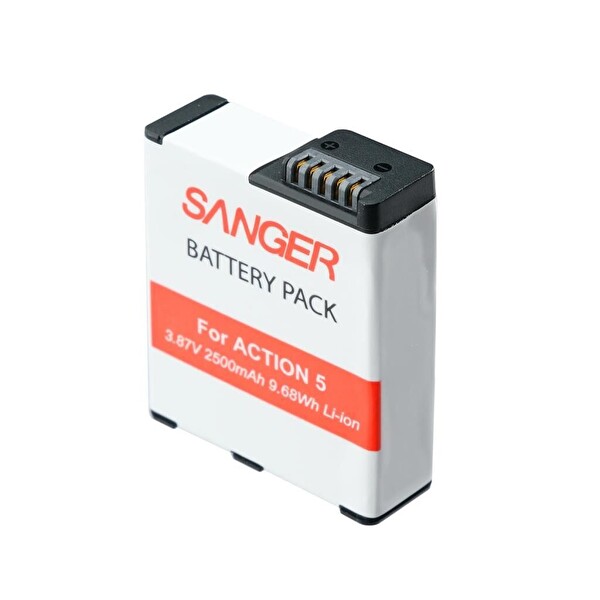 Sanger Osmo Action 3-4-5 Uyumlu Batarya