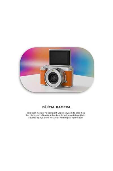 Torima CMR45 Wifi 5K Dijital Fotoğraf Video Kamera Turuncu