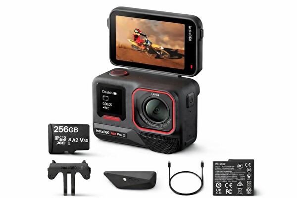 Insta360 Ace Pro 2 8K 256 GB Hafıza Kartlı Aksiyon Kamerası Set