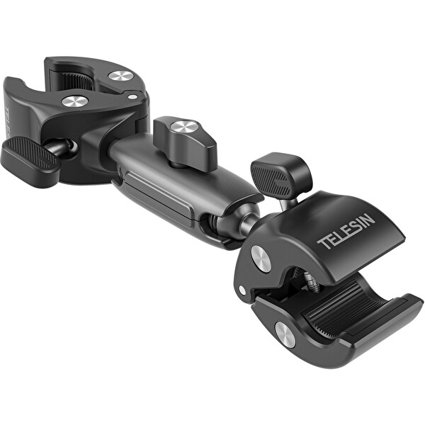 Telesin Çift Başlı Yengeç Kelepçesi - Double Clamp Mount