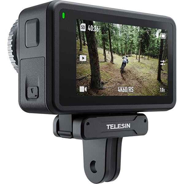 Telesin Osmo 360 - Osmo Action 3-4-5 Pro İçin Manyetik Bağlantı Adaptörü