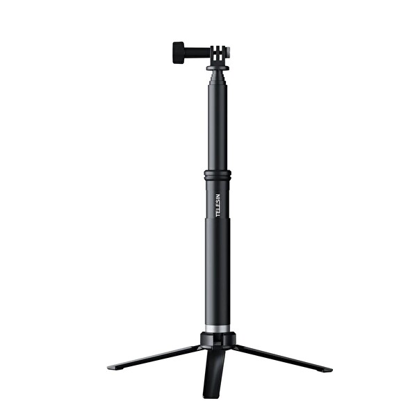 Telesin 90 CM Selfie Stick ve Tripod Telefon ve Aksiyon Kamera Standı