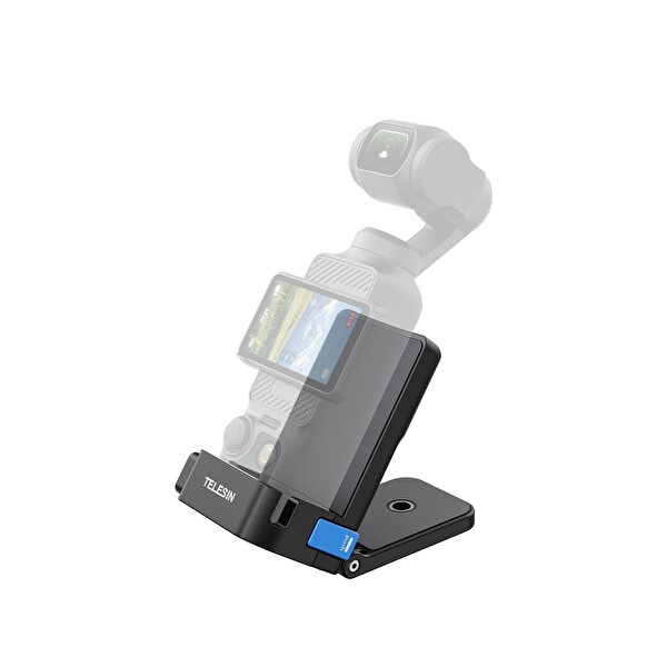 Telesin DJI Osmo Pocket 4 Uyumlu Manyetik Montaj Standı ve Masaüstü Destek Aparatı