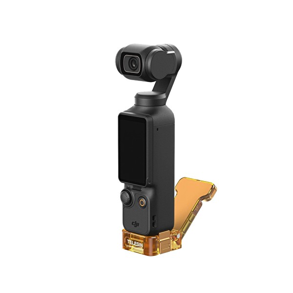 Telesin DJI Osmo Pocket 3 Pocket 4 Uyumlu Manyetik Genişletme Aparatı ve Montaj Aksesuar