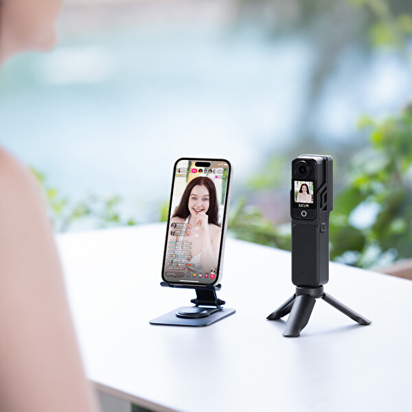 Sjcam C400 3'ü 1 Arada El Tipi Wifi 4K/30 Fps 6 Eksenli Aksiyon Kamera