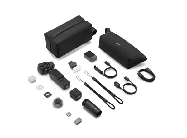 DJI Osmo Pocket 4P Vlog Combo Video Kamera (İthalatçı Garantili)
