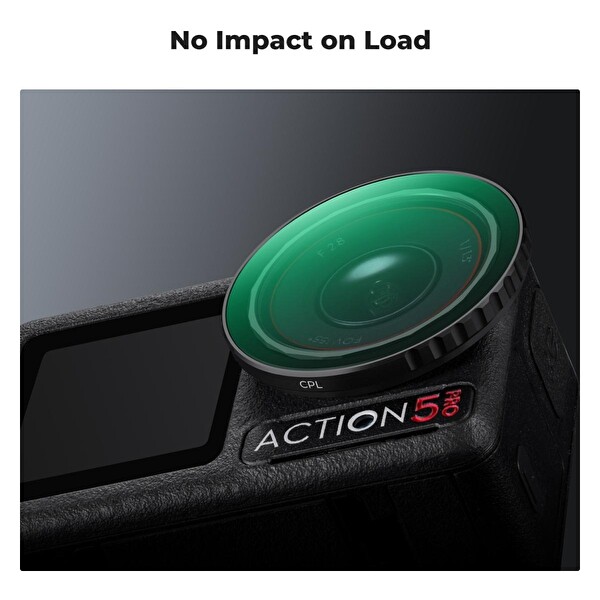 K&F Concept Osmo Action 3/4/5 Pro Polarize CPL Filtre