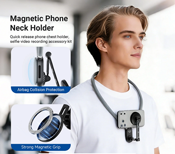 Neewer GP47 Manyetik Telefon Boyun Askısı