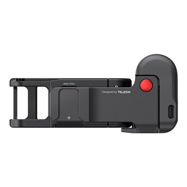 Telesin DJI Osmo Action 3-4-5 Pro Uyumlu Alüminyum Metal Streetgrip Kit