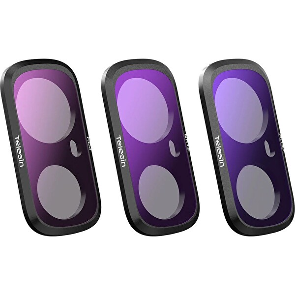 Telesin INSTA360 Luna Ultra Uyumlu Nd Filtre Seti ND4-ND16-ND64