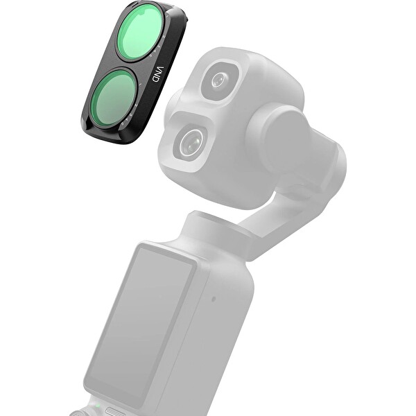 Telesin Osmo Pocket 4 Pro için Değişken 5 Stop 2-32 Aralığı Filtre