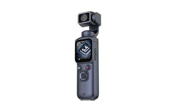 Smate 4K Pocket Camera Profesyonel Vlog Kamerası Gimbal Özellikli Titreşim Önleyici Otomatik Dönüş ve Yüz Takibi