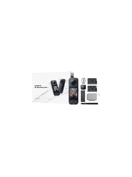 Insta360 X5 8k 360 Derece Aksiyon Kamerası - Essentials Bundle (İthalatçı Garantili)