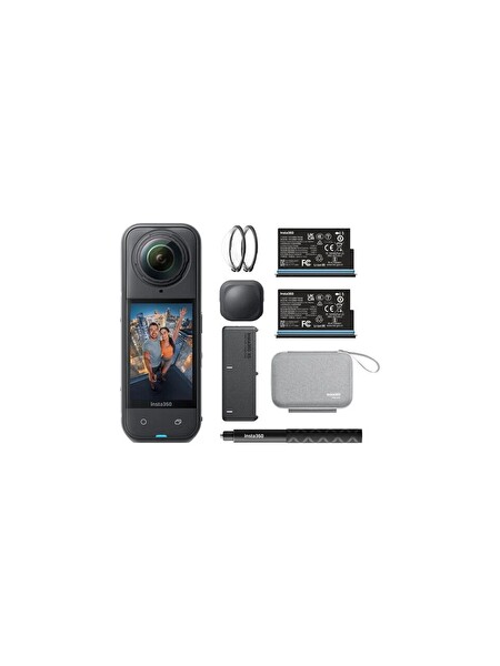 Insta360 X5 8k 360 Derece Aksiyon Kamerası - Essentials Bundle (İthalatçı Garantili)