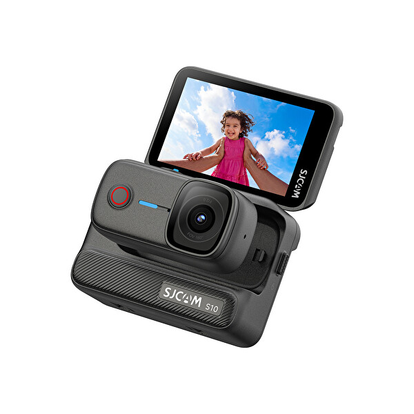 Sjcam S10 Dönebilen Ekranlı 4K/30 Fps Aksiyon Kamerası - Siyah