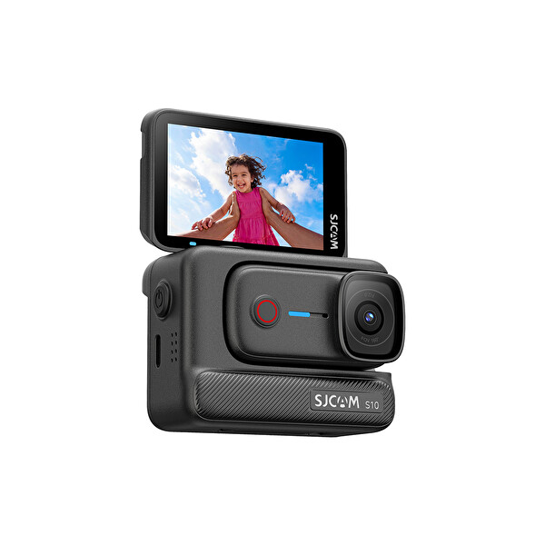Sjcam S10 Dönebilen Ekranlı 4K/30 Fps Aksiyon Kamerası - Siyah