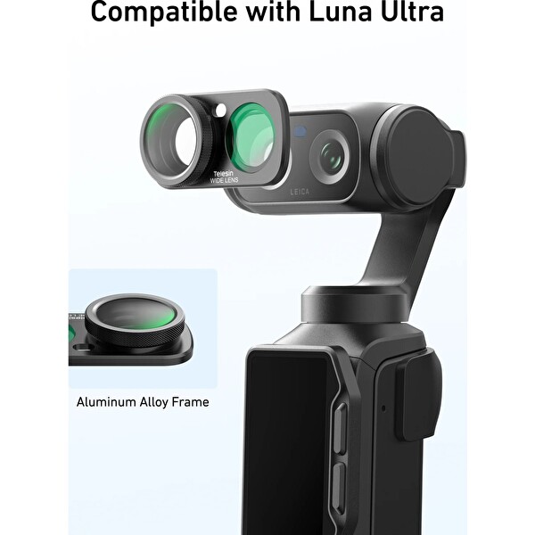 Telesin Luna Ultra Için Geniş Açı Lens
