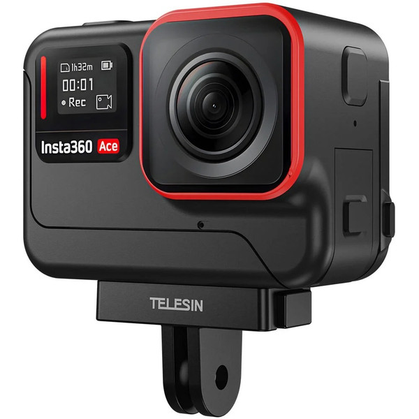 Telesin S7-JBK-06-TIS Manyetik Hızlı Bırakma Adaptörü – Insta360 X5, X6, Ace Pro ve Ace Pro 2 ile Uyumlu