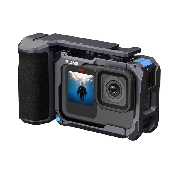 Telesin GoPro HERO13 Black Sokak Çekim Tutacağı Kiti - HERO13-12-11-10-9 Uyumlu