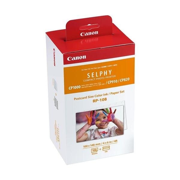 Canon Canon Color Rp-108 Kartuş Fotoğraf Kağıdı Seti
