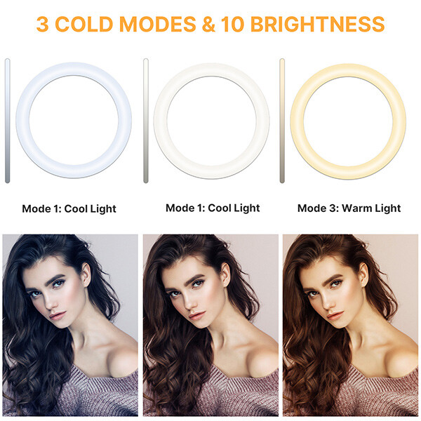 VIJIM K6 Masaüstü Ring LED Işık