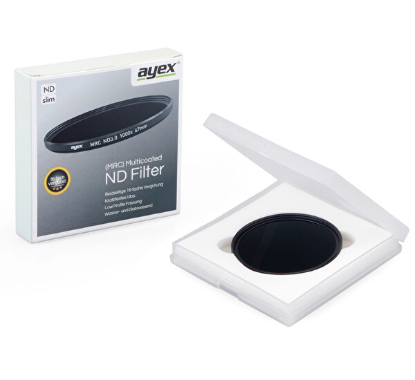 Ayex 43mm Neutral Density ND 3.0 1000x MRC Slim ND Filtre