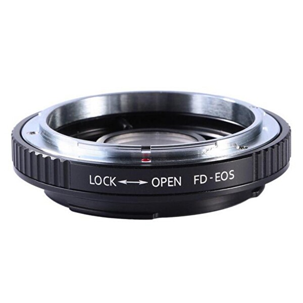 Ayex Canon EOS Uyumlu Canon FD Opti̇kli Lens Adaptörü