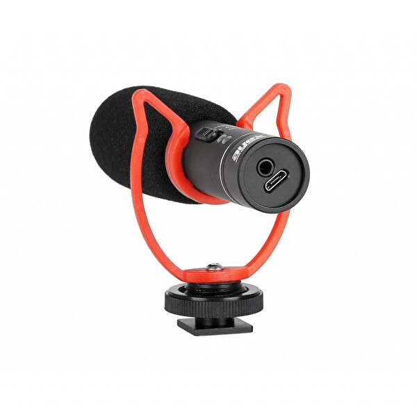 Ayex MIC05 DSLR Makine Video Kamera ve Telefon Uyumlu Stereo Mikrofon