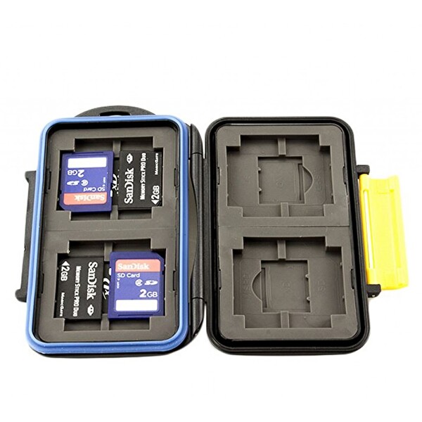 JJC MC-3 CF / SD / XD / MS Pro Duo Hafıza Kartları Uyumlu Muhafaza Kabı