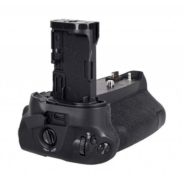 Ayex AX-EOSR Canon EOS R Uyumlu BG-E22 Battery Grip + 2 Adet LP-E6N Batarya