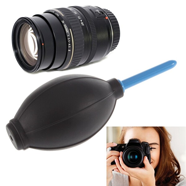 Ayex Fotoğraf Makinesi-Lens-Objektif İçin Siyah Temizlik Pompası