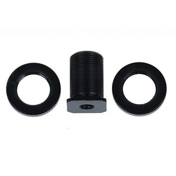 Ayex Flaş Kızağı Ve 1/4 İnç Tripod Monopod Uyumlu 5/8 İnç Mikrofon Adaptörü