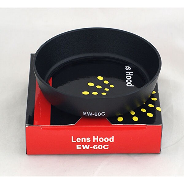 Ayex Canon 28-80mm 28-90mm 18-55mm Lens Uyumlu EW-60C Parasoley