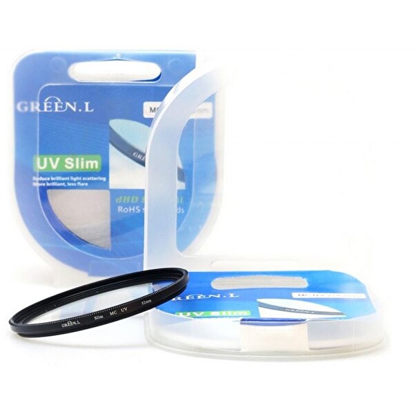 Green.L 77mm Slim MC UV Ultra Violet Lens Filtresi