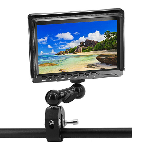 Ayex Dual Ball Heads Magic Arm + Super Crab Clamp Kelepçe