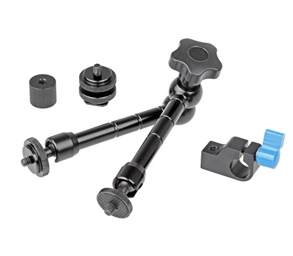 Ayex 11 İnç Magic Arm + 15mm Rig Çubuk Uyumlu Kelepçe