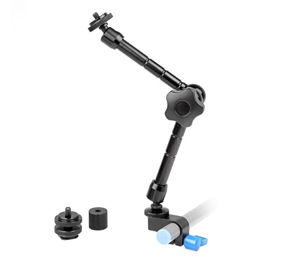 Ayex 11 İnç Magic Arm + 15mm Rig Çubuk Uyumlu Kelepçe