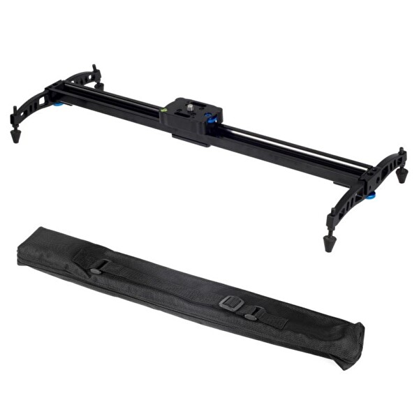 Ayex DSLR Makine ve Video Kamera Camcorder Uyumlu Slider Sistem 60 CM
