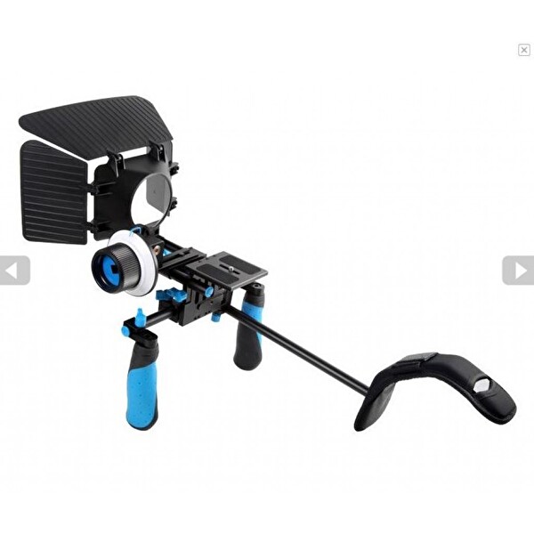 Ayex DSLR Rig Video Film Seti RL-02 + Follow Focus + Matte Box