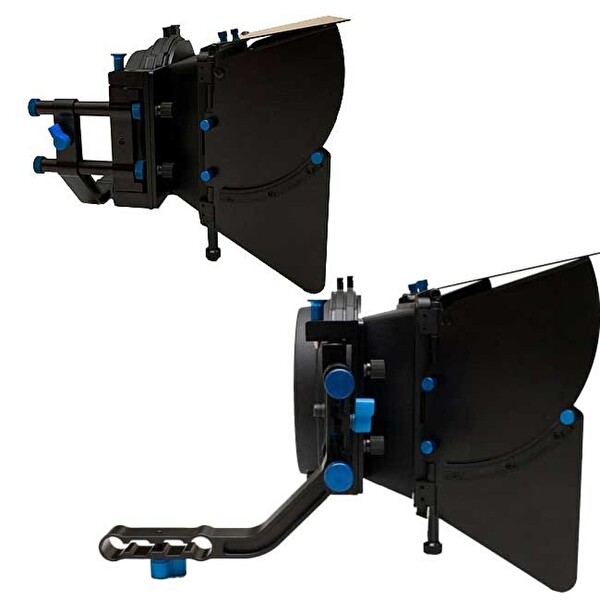 Ayex 15mm DSLR Rig Sistemleri ile Uyumlu Professional DSLR Video Matte Box M2