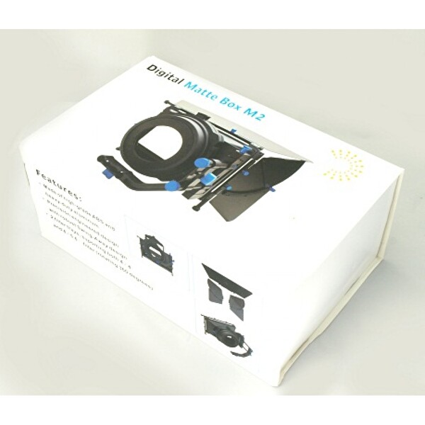 Ayex 15mm DSLR Rig Sistemleri ile Uyumlu Professional DSLR Video Matte Box M2