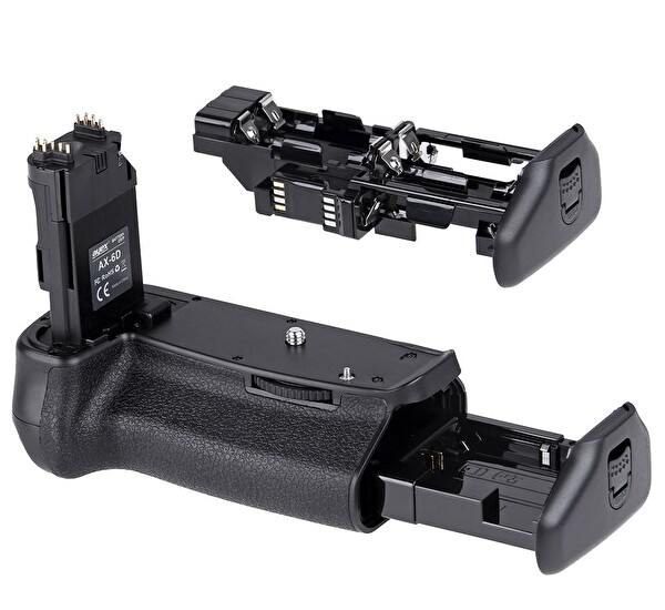 Ayex AX-6D Canon EOS 6D Uyumlu Battery Grip + 1 Adet LP-E6N Batarya