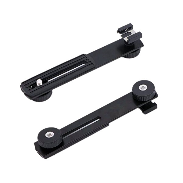 Ayex DSLR Ve DV Kamera Uyumlu Flash Bracket Flaş Ve Aksesuar Bağlantı Adaptörü